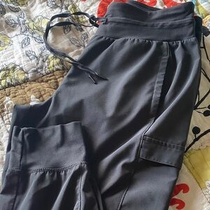 Calia Black Drawstring Jogger Pants
